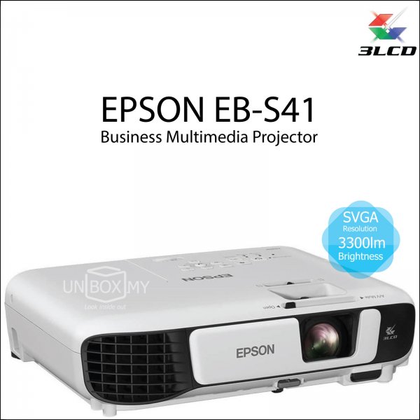 Epson EB-S41 SVGA 3LCD Projector | Corporate and Education