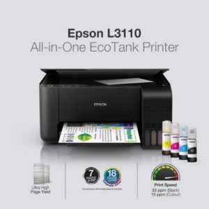 Epson L3110 Ecotank 3-in-1 Colored Inkjet Printer