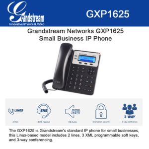 Grandstream Gxp1625 Small To Medium Business Hd Ip Phone