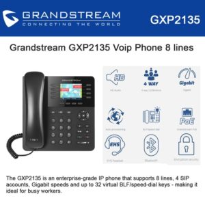Grandstream Gxp2135 Multi-line High Performance Ip Phone