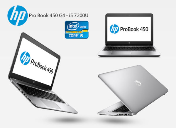 Hp Probook 450 G4 15.6″ Business Ultrabook – Intel 7th Core I5-7500u | 500gb Hdd | 4gb Ddr4