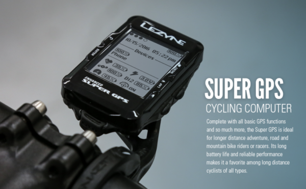 Lezyne Super Gps Cycling Computer