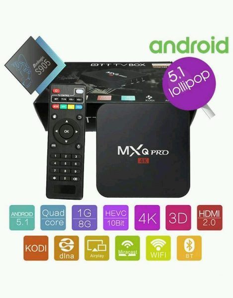 Mxq Pro 4k Ultra Hd Android Tv Box