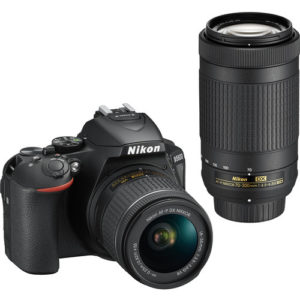 Nikon D5600 Digital Slr Camera | Interchangeable Lens Camera – Af-p Dx 18-55mm F/3.5-5.6g Vr Lens & Af-p Dx 70-300mm F/4.5-6.3g Ed Lens