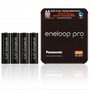 Panasonic Eneloop Pro Rechargeable Aa Ni-mh Batteries – 4 X Aa Rechargeable Nimh Batteries