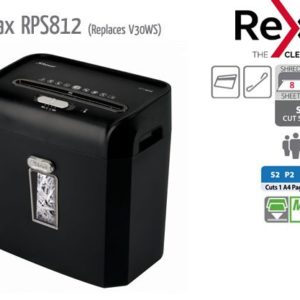 Rexel Promax Rps812 – Rexel Manual Feed Paper Shredder