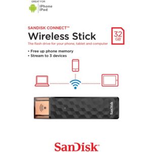 Sandisk Connect Wireless Stick, Wireless Flash Drive – 32gb