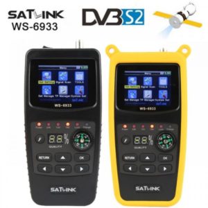 Satlink Ws-6933 Dvb-s2 Fta Digital Satellite Finder Meter