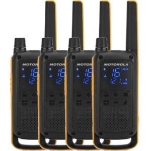 Motorola Talkabout T82 2-way Walkie Talkie Radio – 4 Pieces