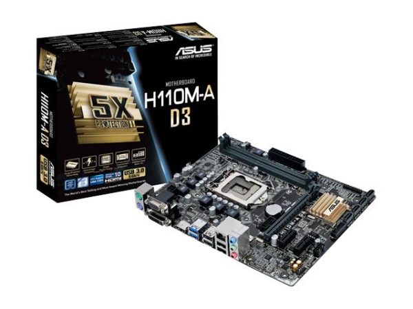 Asus H110m-a D3 Lga 1151 Motherboard