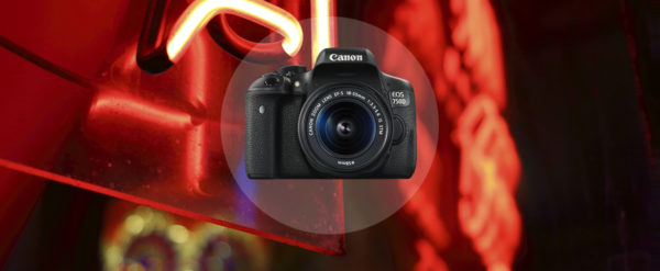 Canon Eos 750d Dslr Camera