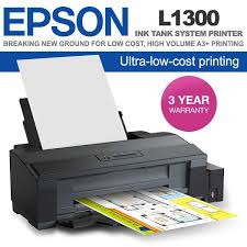 Epson Ecotank L1300 Single Function Inktank A3 Printer | Ink Tank