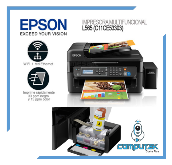 Epson L565 Multifunction Wireless Inkjet Printer