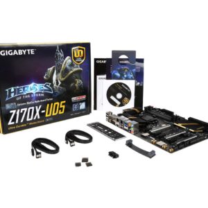 Gigabyte Ga-z170x-ud5 (rev. 1.0) Lga 1151 Atx Intel Motherboard
