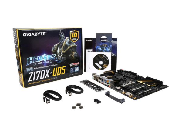Gigabyte Ga-z170x-ud5 (rev. 1.0) Lga 1151 Atx Intel Motherboard