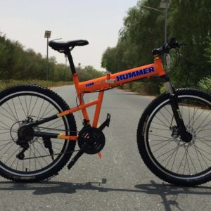 Hummer Mountain Bike Size 26 Folding – Orange