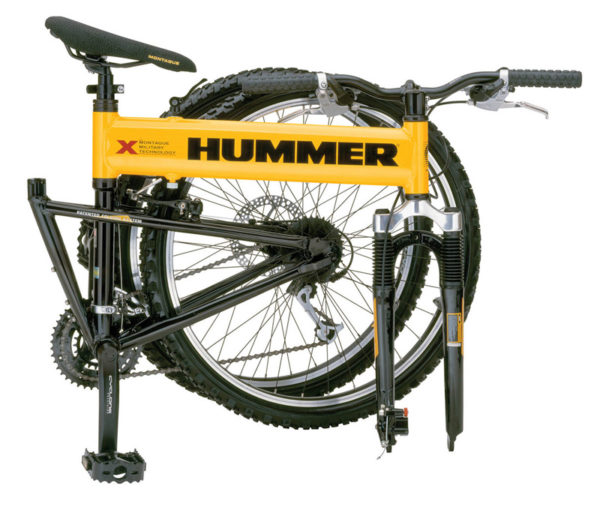 Hummer Mountain Bike Size 26 Folding – Yellow
