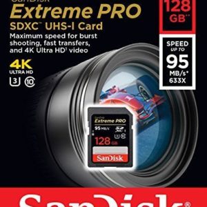 Sandisk Extreme Pro Uhs-i Sdhc Memory Card (v30) – 128gb