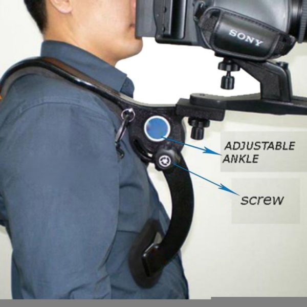 Hand-free Shoulder Mount Stabilizer Support Pad