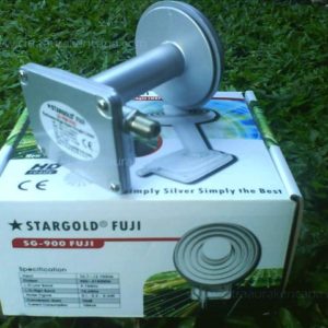 Lnb Ku Band Stargold Fuji Sg900 Prime Focus Lnb With Holder