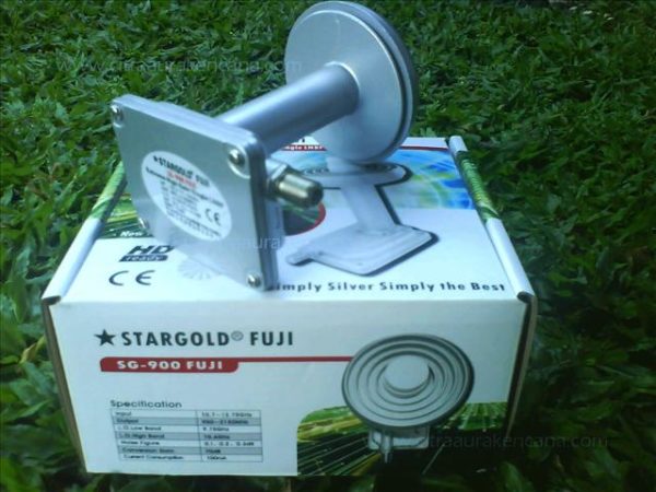 Lnb Ku Band Stargold Fuji Sg900 Prime Focus Lnb With Holder