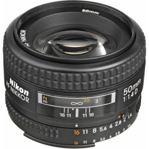 Nikon Af Fx Nikkor 50mm F/1.4d Dslr Lens
