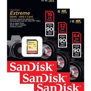 Sandisk Extreme Pro Uhs-i Sdhc Memory Card (v30)
