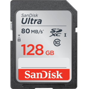 Sandisk Ultra Uhs-i Sdxc Memory Card (class 10) – 128gb