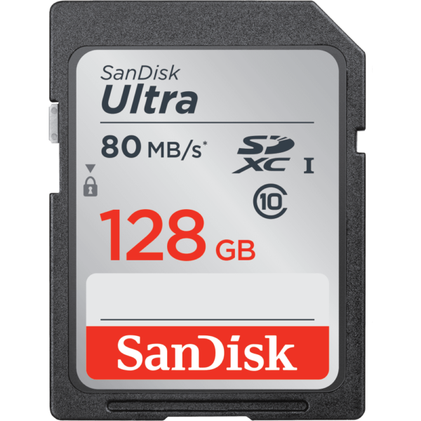 Sandisk Ultra Uhs-i Sdxc Memory Card (class 10) – 128gb