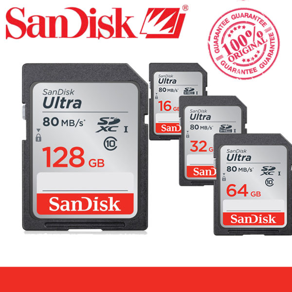 Sandisk Ultra Uhs-i Sdxc Memory Card (class 10)