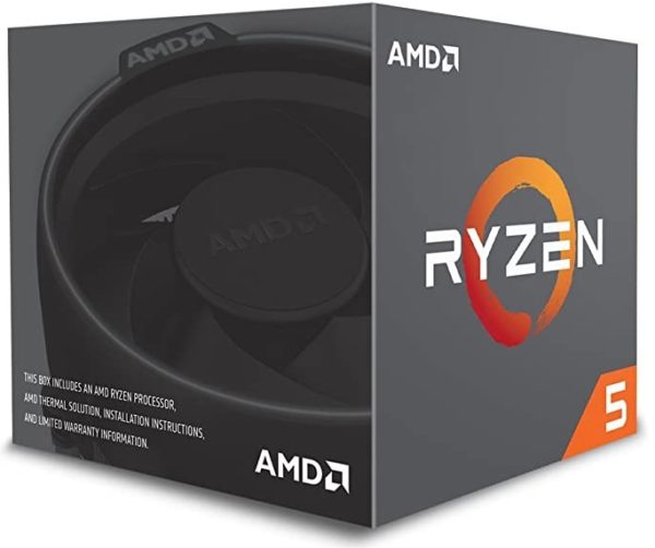 Amd Ryzen 5 1600 65w Am4 Processor With Wraith Stealth Cooler (yd1600bbafbox)